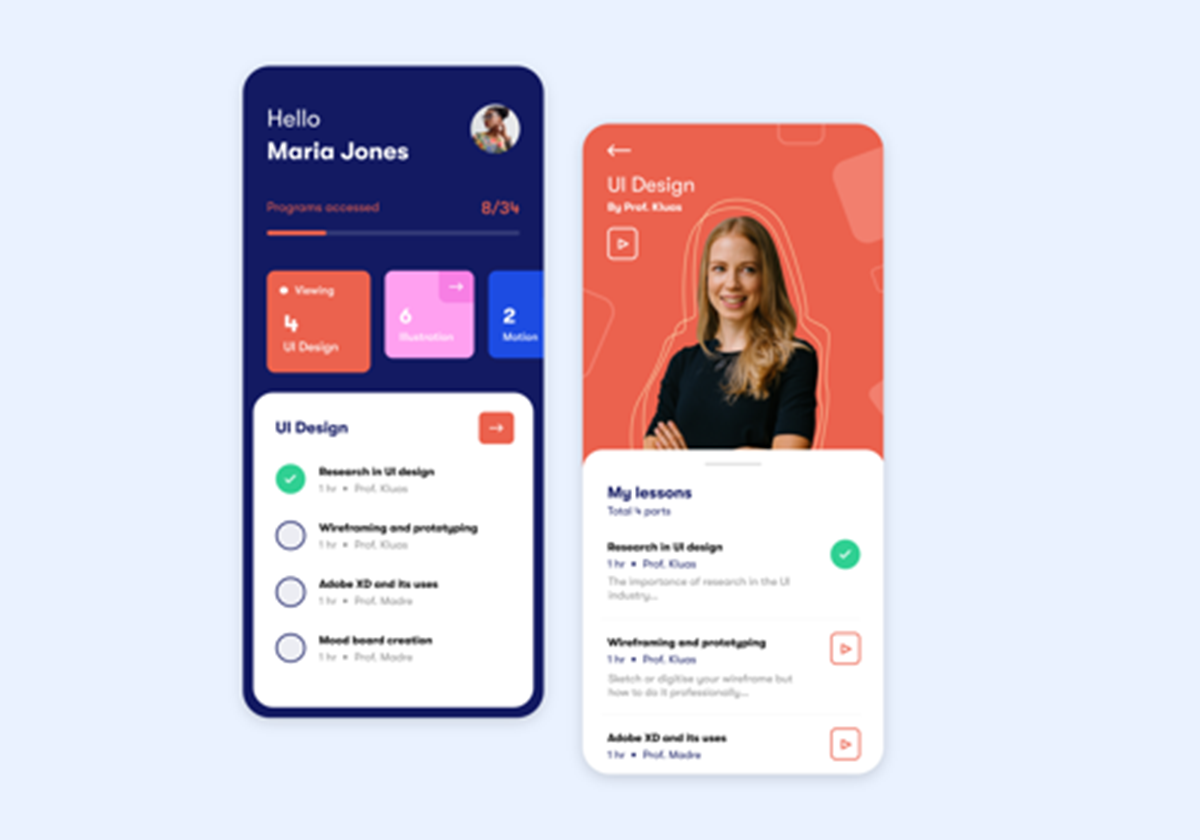 Bildungsplattform – mobile App - 