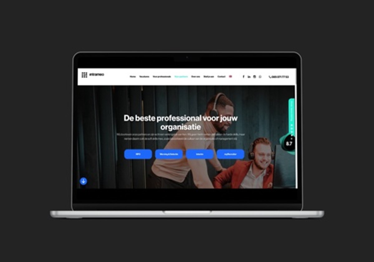 Intrameo - Recruitment: Custom Design & Entwicklung - Intrameo