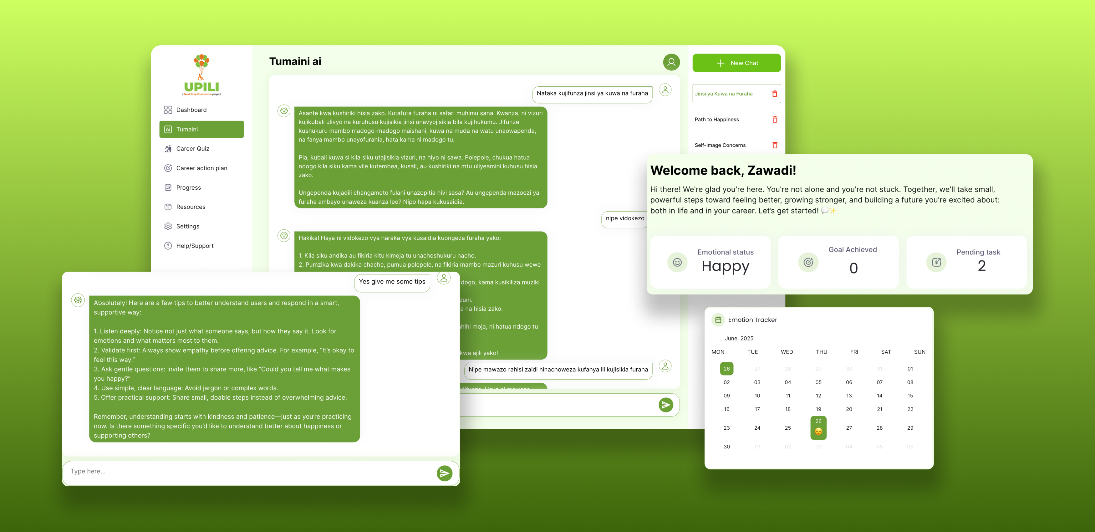 Tumaini AI Chatbot