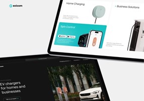 Creative Mules Projekt - Überarbeitete Website für einen führenden Hersteller von E-Ladestationen