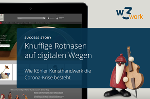 w3work - Digitalagentur für E‑Commerce und Online-Marketing Projekt - Intensivierung der digitalen Vermarktungsstrategie für eine Umsatzmaximierung