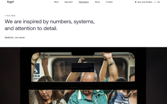 Incentro Projekt - Modernes, professionelles Web für ftrprf