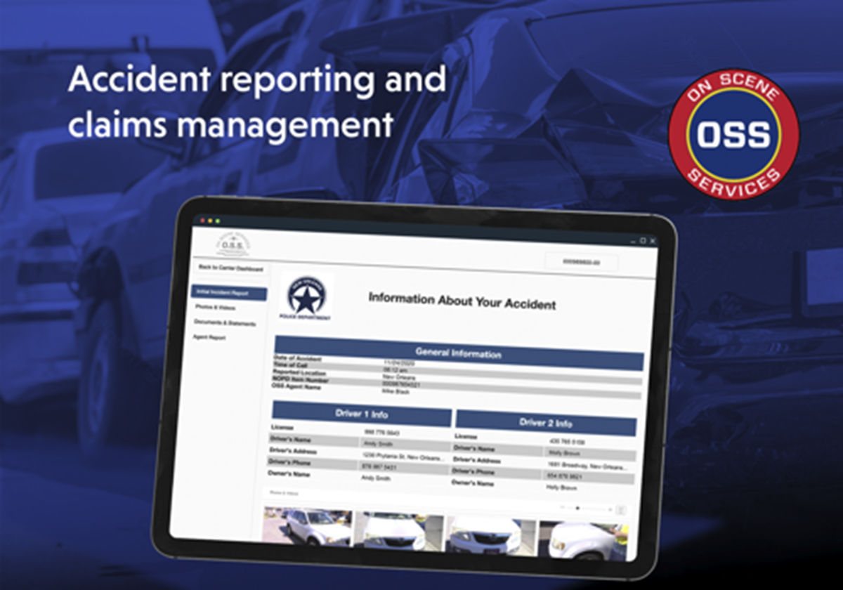 OSS | Mobile App für die Reaktion auf Vorfälle - OnScene Services