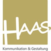 Haas. Kommunikation und Gestaltung Logo