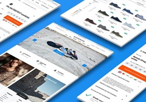 WHITE Digital Agency Projekt - B2C-Webshop, Schuhe von Boudewijns