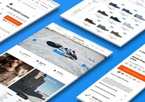 WHITE Digital Agency Projekt - B2C-Webshop, Schuhe von Boudewijns