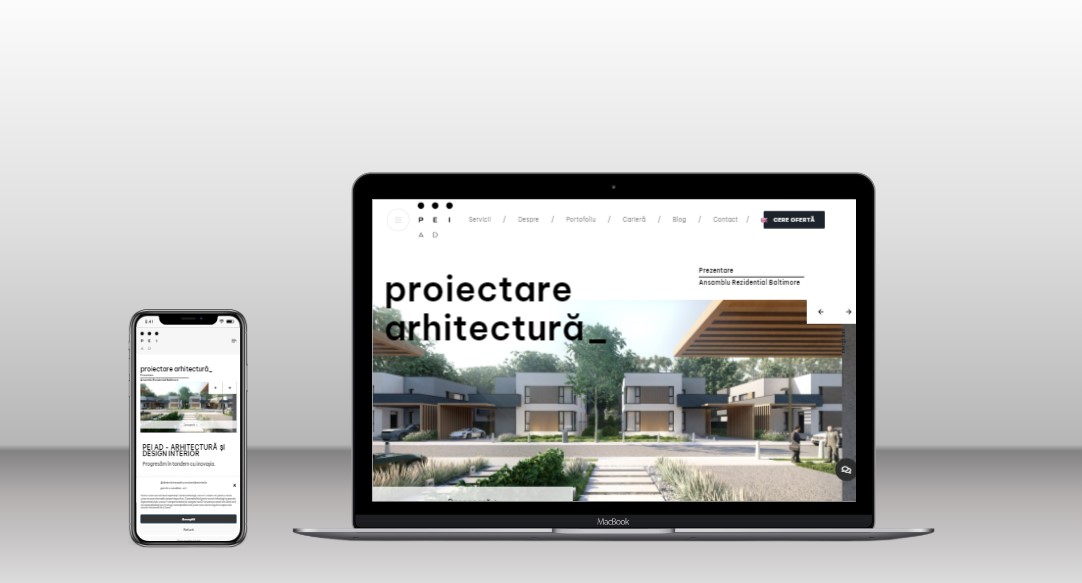 Webris Projekt - Modernes Webdesign
