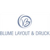 Blume Layout & Druck Logo