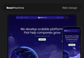 Habitat Projekt - Bean-Machine-Webdesign