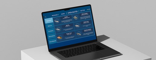Vention Projekt - Cranbrook Institut: Unity-basierter interaktiver Kiosk