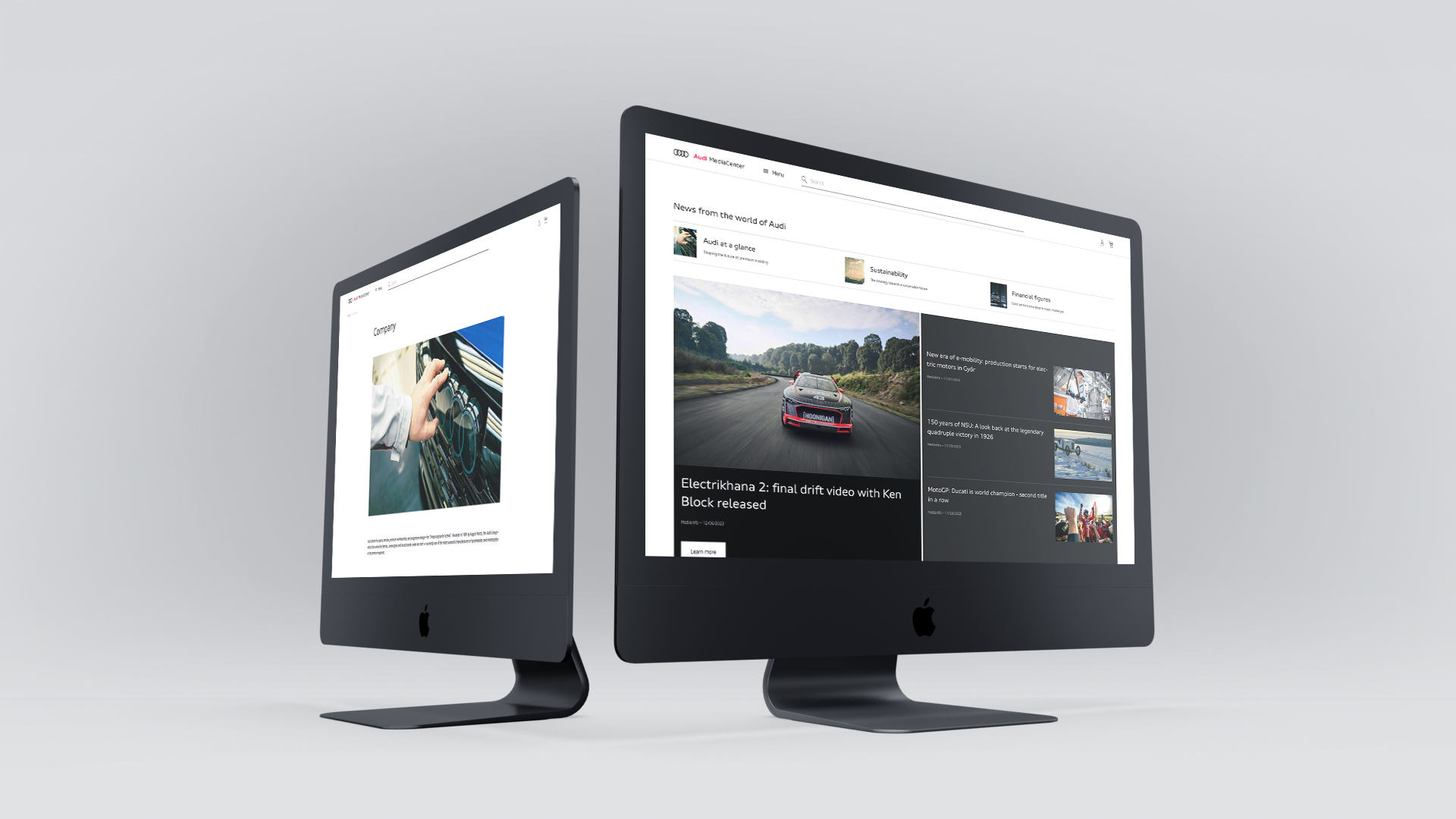 makandra Projekt - Kommunikationsplattform Audi MediaCenter