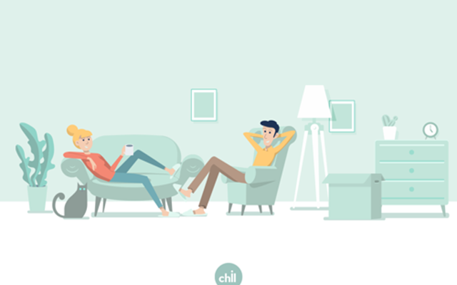 Chillstudio.co Projekt - Web-UI & Illustration