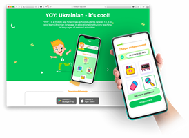 Implex Projekt - App für Grundschüler, die Ukrainisch lernen