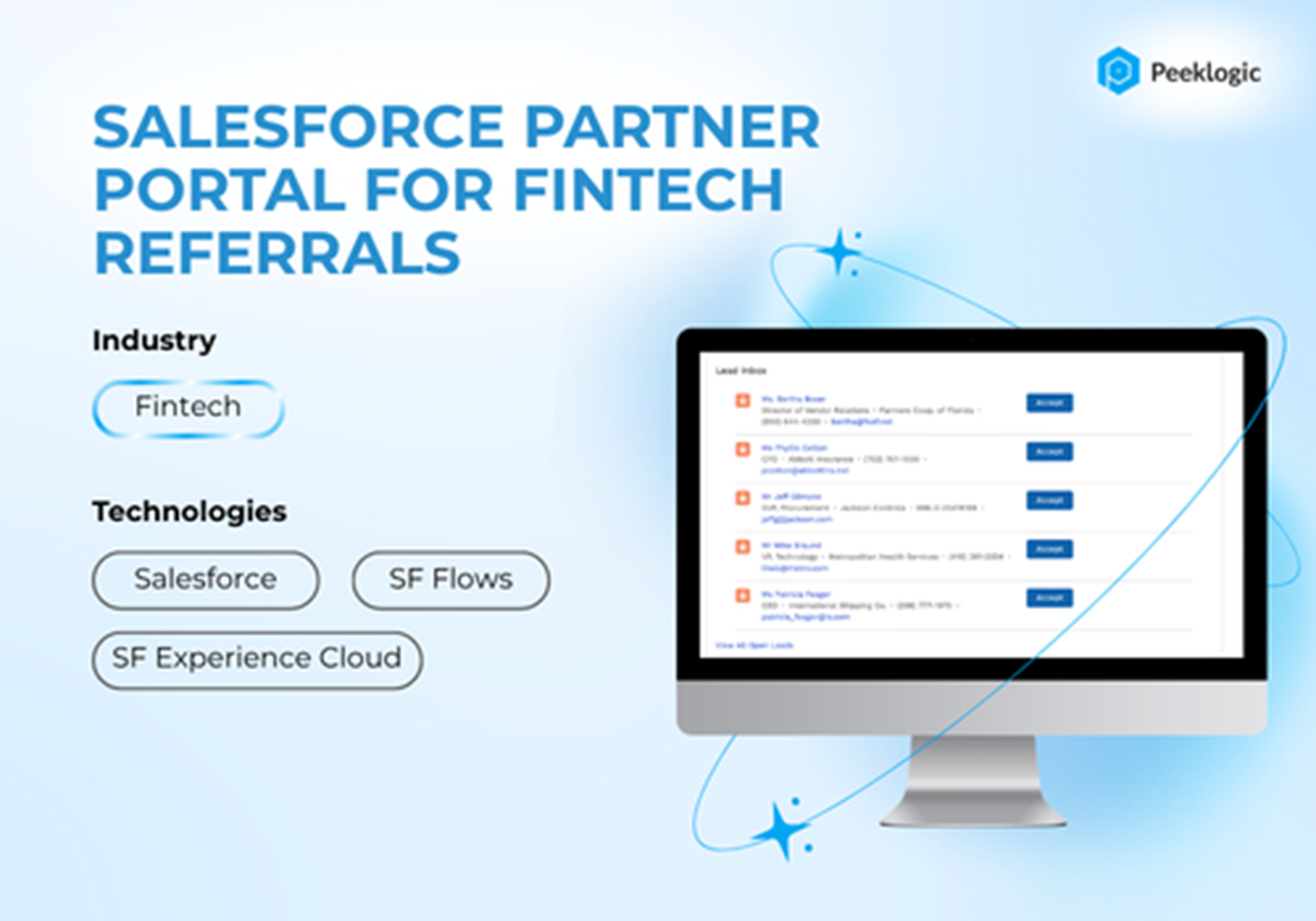 Salesforce-Partnerportal für Fintech-Empfehlungen - 