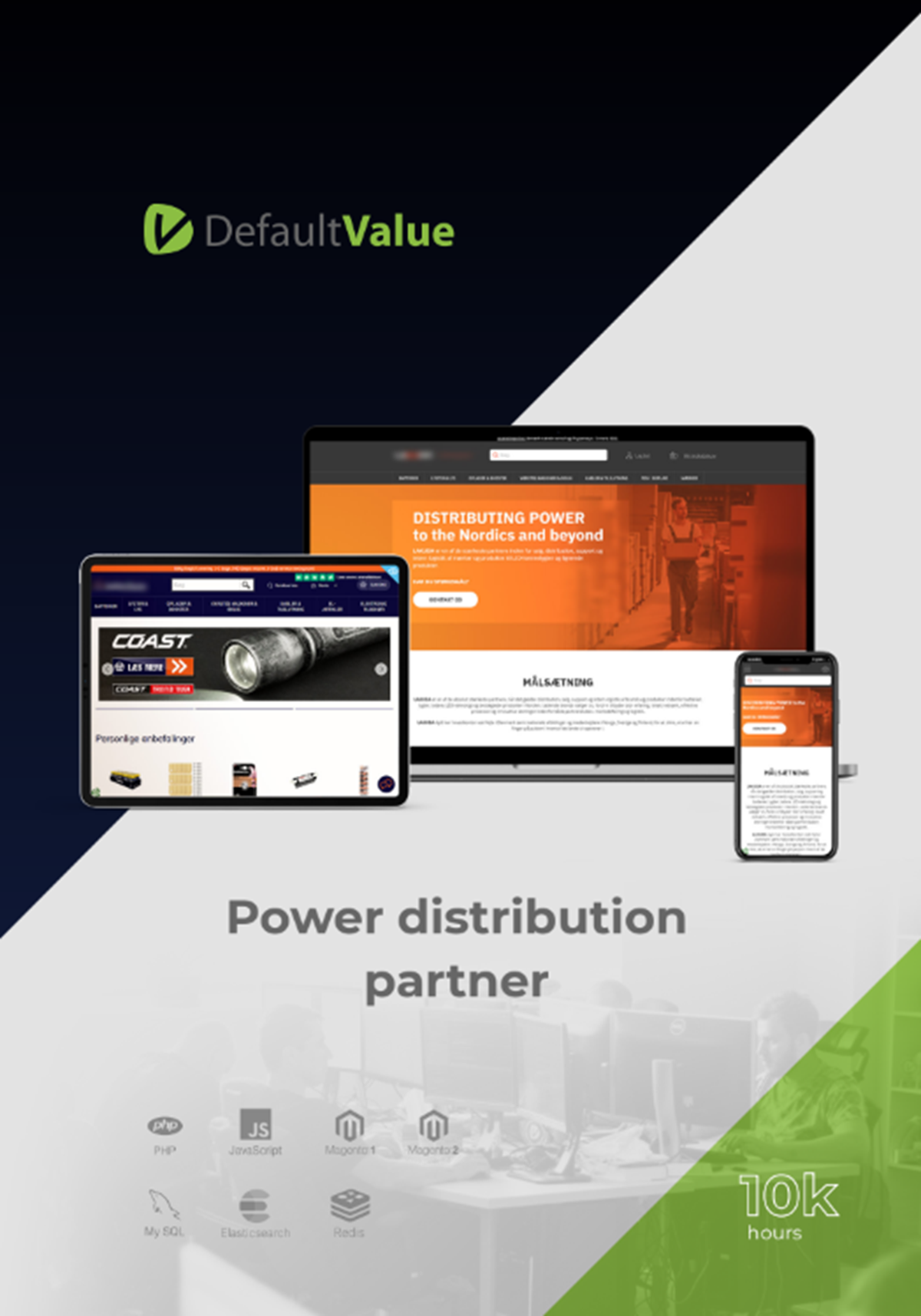 Migration von Magento 1 zu Magento 2 - Power distribution partner (NDA)