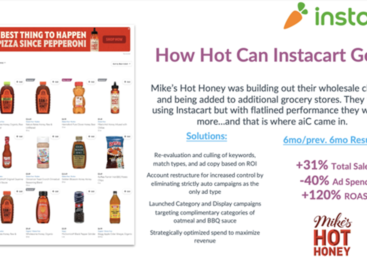 Wie groß könnte der Erfolg von Instacart werden? - Mike's Hot Honey