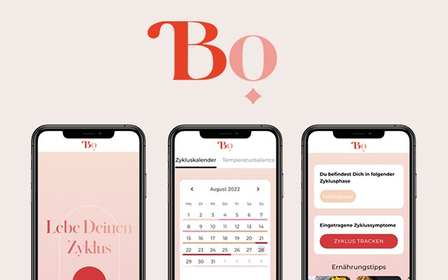 Hybric Codeworks GmbH Projekt - bodysynchron: Zyklus- & Gesundheitsapp mit smarter Ernährungsempfehlung