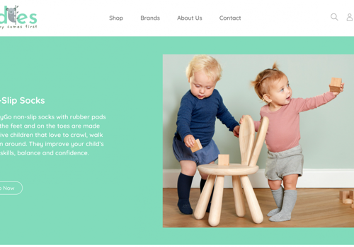 Meta Optimizers Projekt - E-Commerce-Website für ein Unternehmen für Babyprodukte