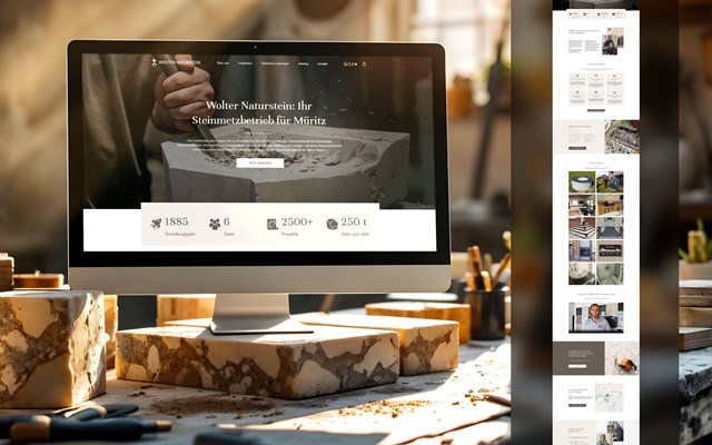 4eck Media | Webdesign & SEO/GEO Projekt - Moderner OnePager mit SEO-Landingpages