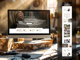 4eck Media | Webdesign & SEO/GEO Projekt - Moderner OnePager mit SEO-Landingpages