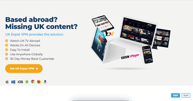 Betlace Projekt - UkExpatVPN WordPress