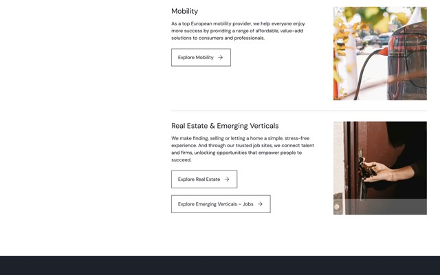 The SOHO Agency Projekt - Relaunch der Website
