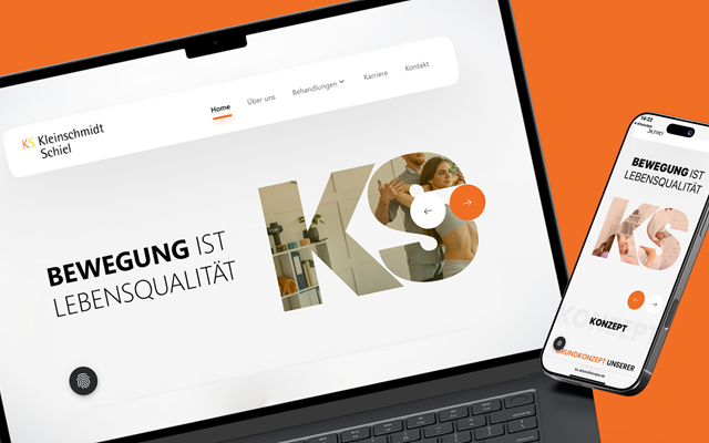 Vanced Media | Webdesign, Online-Marketing, SEO/GEO Projekt - Website-Relaunch für KS Physiotherapie