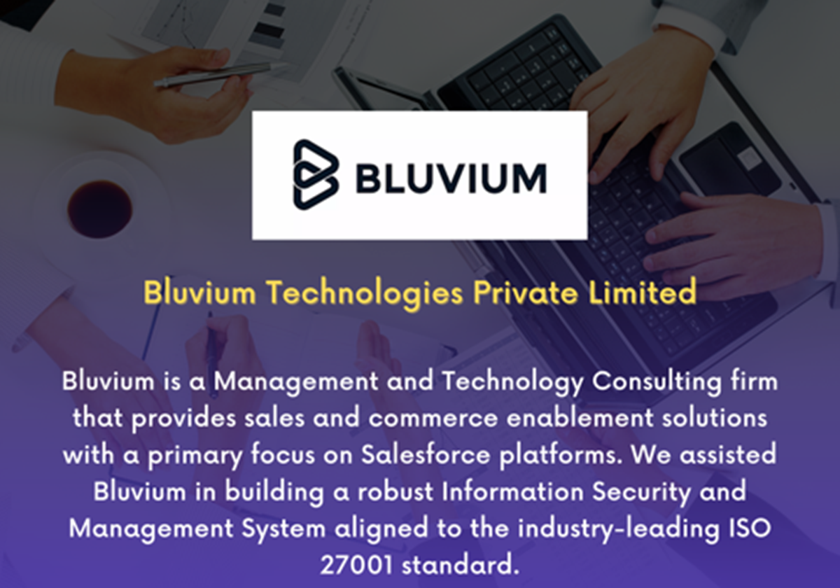 ISO 27001 - Bluvium Technologies