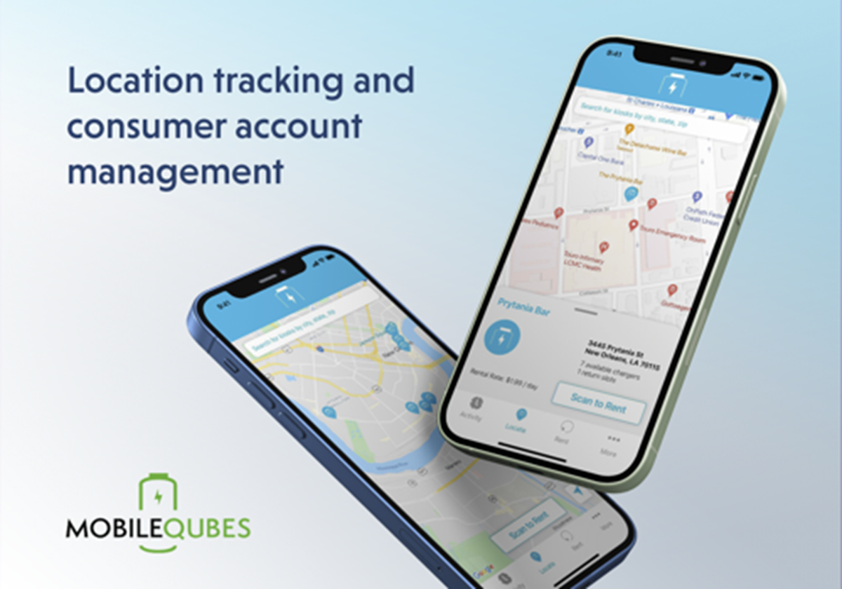 MobileQubes | App zum Selbstbedienungs-Laden von Mobiltelefonen - 