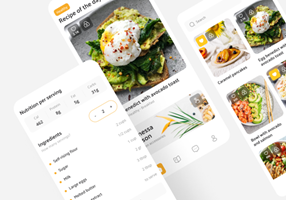 Zoftify Projekt - Meine Rezepte, White-Label-Mobile-App & Dashboard