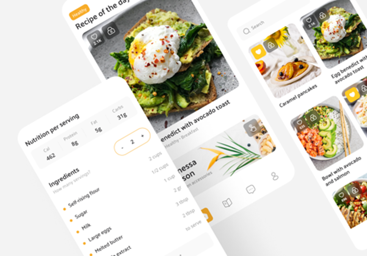 Meine Rezepte – White-Label-Mobile-App & Dashboard - My Recipes Builder (US)