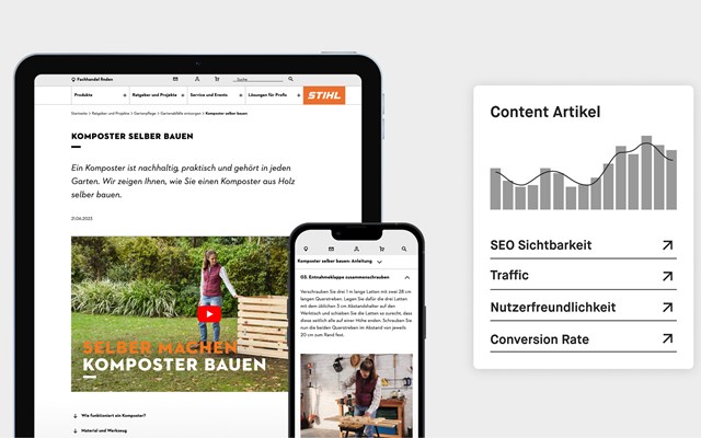 Moccu - Digitalagentur Projekt - STIHL: Leistungsstarker Content für den globalen Marktführer