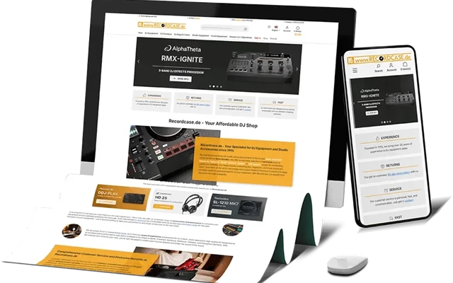 Brandcrock GmbH Projekt - Mehrsprachige Shopware 6 Migration für Recordcase mit 7 Verkaufskanälen