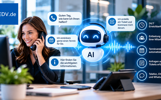 EDV.de Systemhaus GmbH & Co. KG Projekt - Implementierung eines KI-Telefonassistenten mit Placetel AI