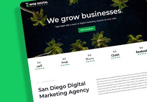 AngleBrackets.io Projekt - Website von Wise Digital Partners