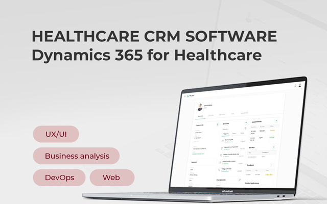 Innowise Projekt - CRM-Software für das Gesundheitswesen: 14% Reduzierung der Verwaltungskosten