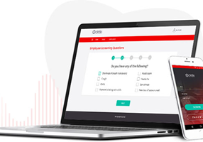 Damco Solutions Projekt - Lösung für das COVID-Management am Arbeitsplatz