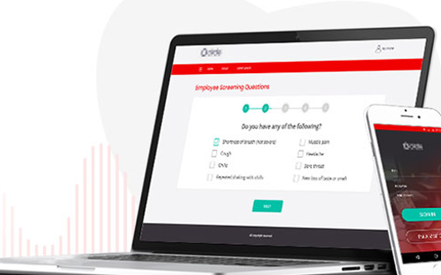 Damco Solutions Projekt - Lösung für das COVID-Management am Arbeitsplatz