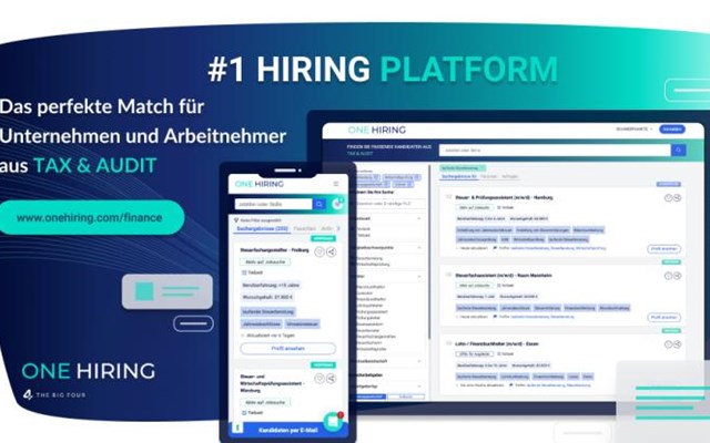 ONE HIRING Projekt - Eine Anstellung