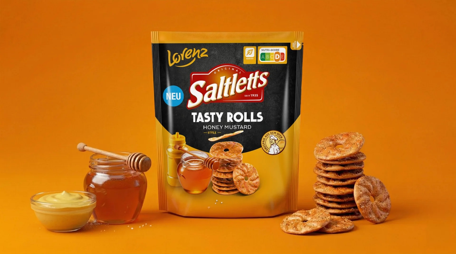 MILK. Food Packaging Design Agentur Projekt - Verpackungsdesign für Lorenz Tasty Rolls