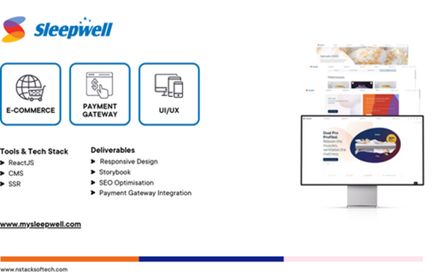 Nstack Softech LLP Projekt - My Sleepwell