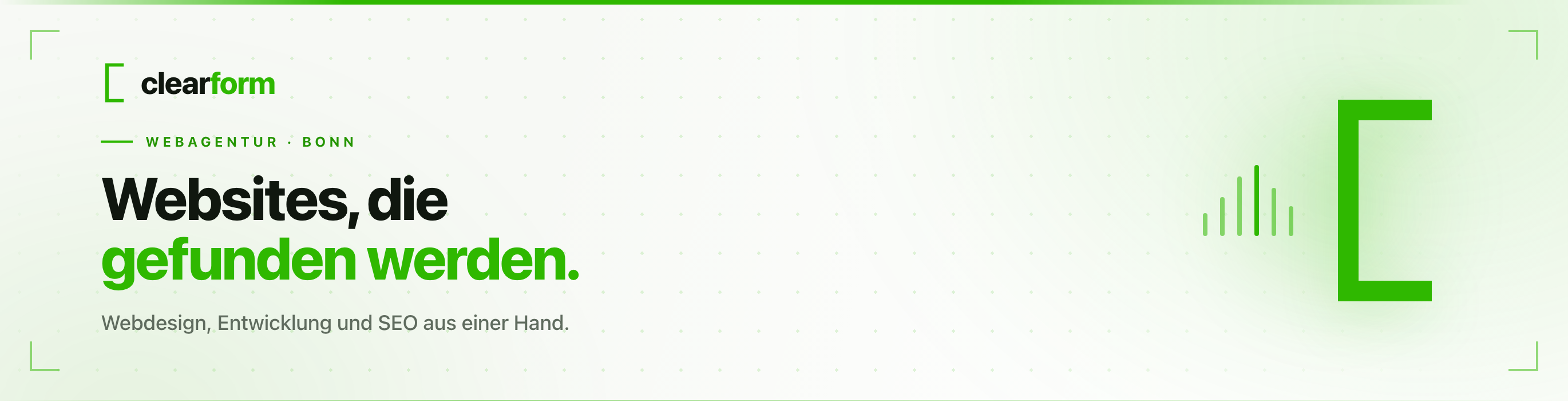 Clearform Headerbild