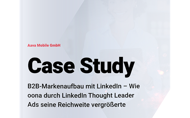 morefire GmbH Projekt - B2B Markenaufbau mit LinkedIn