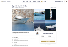 IT Brains Projekt - X-Stay-Sea, Plattform für Yachtvermietung und Erlebnisse