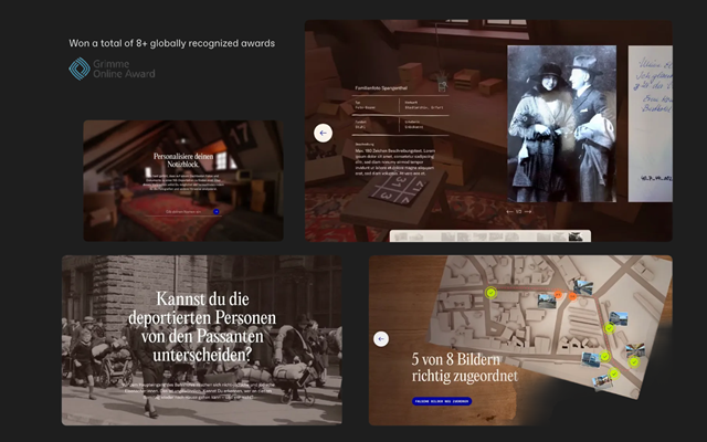 &why Studio Projekt - Immersives Erlebnis, um junge Menschen über den Holocaust aufzuklären