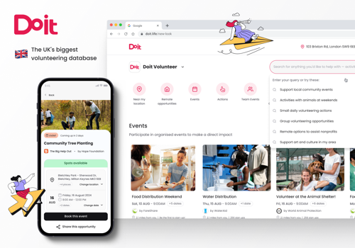 Lösung für ehrenamtliches Engagement von Mitarbeitern und CSR