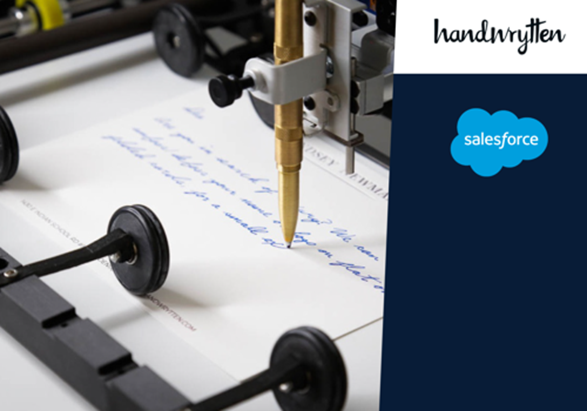 AppExchange-Paket für personalisierte Kartenservices - Handwrytten