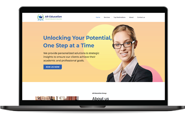 Digitilizeweb Projekt - Webdesign für Bildungsberatungsunternehmen