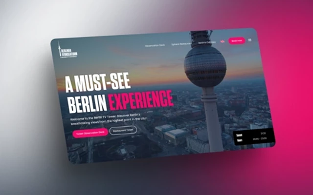 Webfluencer Projekt - Webdesign und Strategie für den Fernsehturm Berlin