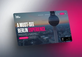 Webfluencer Projekt - Webdesign und Strategie für den Fernsehturm Berlin